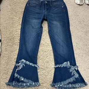 Judy Blue Crop Flare jeans